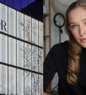 В Киеве двери бутика Dior обрисовали из-за поддержки России