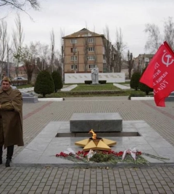 Оккупанты  в Мелитополе отмечают свой профессиональный праздник