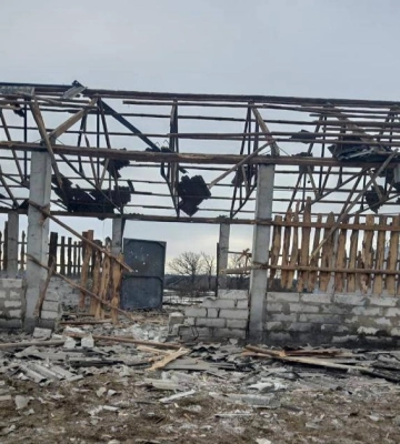 На Сумщині війська рф знищили склади агропідприємства