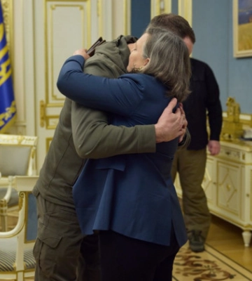 Андрей Ермак встретился с Викторией Нуланд, которая прибыла в Украину с визитом