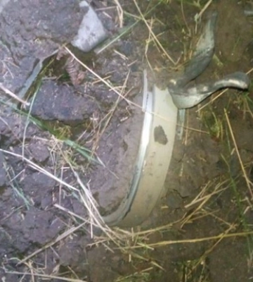 Ночью враг обстрелял село Запорожского района