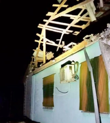 Окупанти вночі атакували чотири громади у Нікопольському районі