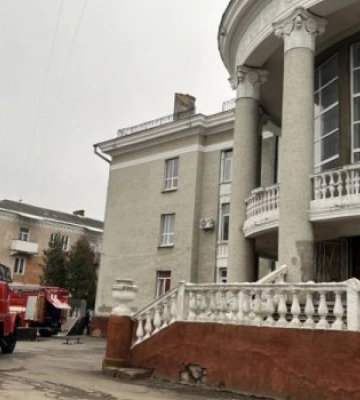 У місті на Волині горів палац культури
