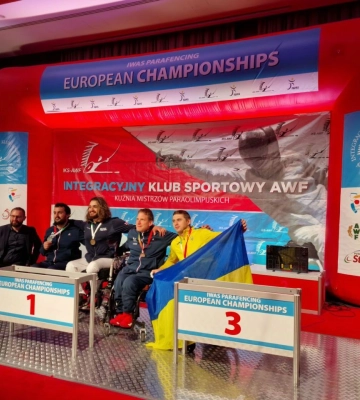 Миколаївський візочник завоював ще одну медаль чемпіонату Європи