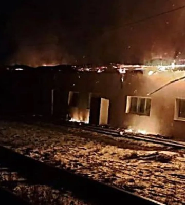 Российские войска нанесли удар по железной дороге в трех областях Украины
