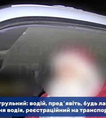 П&amp;apos;яного "Санту" на Mercedes затримали у новорічну ніч біля Рівного