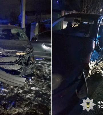 У Нетішині, що на Хмельниччині, внаслідок ДТП постраждали двоє чоловіків