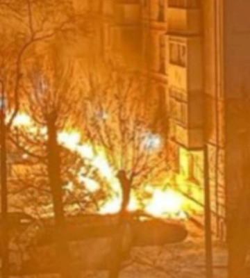 Російська армія атакувала Запоріжжя: виникла пожежа