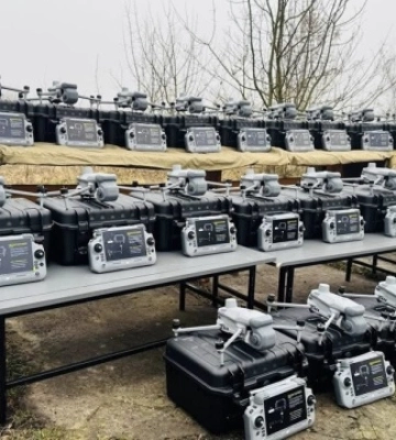 З Хмельницького військовим передали партію квадрокоптерів вартістю понад ₴5,5 мільйона