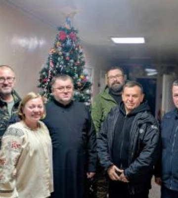 Святвечір з нашими захисниками на сході України