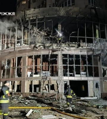 Упродовж новорічних свят ворог не припиняв атакувати Запоріжжя та передмістя