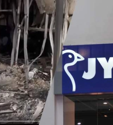 Магазин JYSK атаковали КАБ во время самого массированного обстрела Запорожья