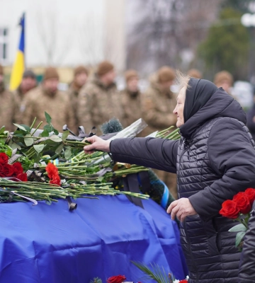 В Ужгороді попрощалися із полеглим захисником Миколою Головком