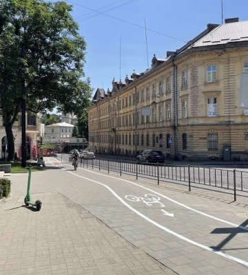Торік у Львові облаштували понад 10 км велоінфраструктури