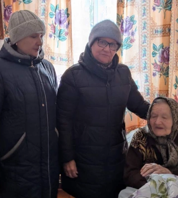 Довгожителька з Волині відзначила 93-річчя