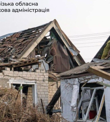 Росіяни за добу понад 600 разів били по Запорізькій області