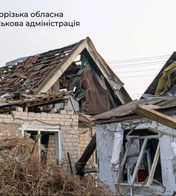 Росіяни за добу понад 600 разів били по Запорізькій області