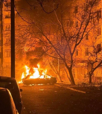 Росіяни вдарили по Одесі: частина міста без світла і тепла, постраждали троє дітей