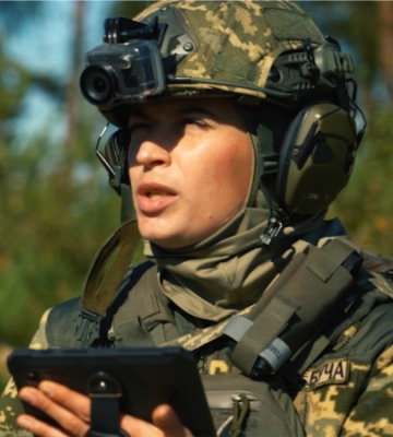 Жінки з підрозділу «Бучанські відьми» захищають небо Київщини (відео)