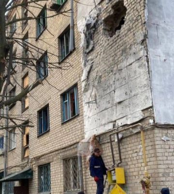 Росіяни обстріляли Центральний район Херсона
