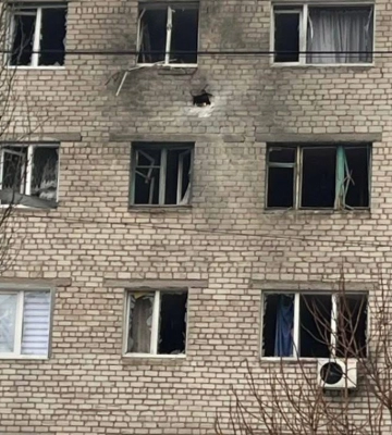 Російські безпілотники вдарили по багатоповерхівках у центрі Краматорська