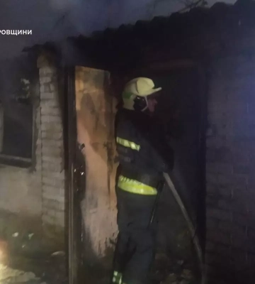 На Дніпропетровщині під час пожежі у будинку загинув чоловік