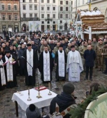 У Львові на площі Ринок відбудеться загальноміське освячення води