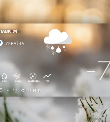 Якою буде погода у Чернівцях та області 5 січня