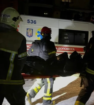 Удар РФ по Києву: у клініці на Оболоні під час влучання БпЛА перебували 26 пацієнтів