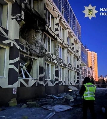 Удар РФ по Києву: у клініці на Оболоні під час влучання БпЛА перебували 26 пацієнтів