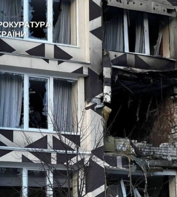 Удар по лікарні в Києві був цілеспрямованим. Заява ДСНС