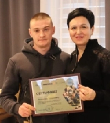 Ветеран із Зарічного Валентин Ковалевич отримав сертифікат на житло