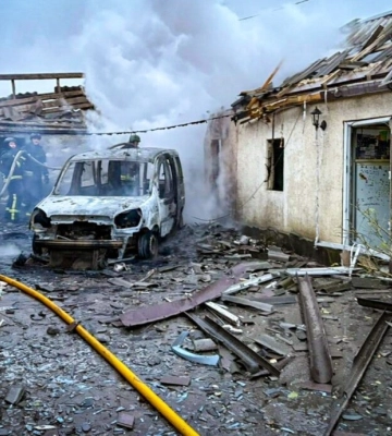 Войска россии атаковали дроном автомобиль с гражданскими в Запорожской области