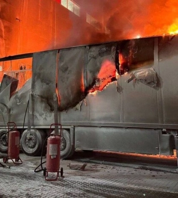 Одещина: уламки дрона впали на територію сортувального термінала «Нової пошти»