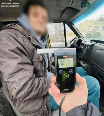 Керував у стані спʼяніння та порушував ПДР: в Ужгороді притягнули до відповідальності порушника