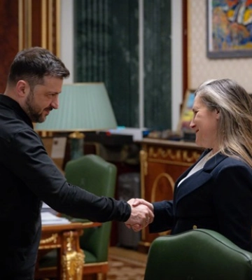 Зеленський призначив Фріланд радницею з питань економічного розвитку