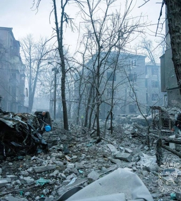 Харків під ракетним обстрілом: щонайменше чотири удари по місту (Відео)