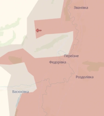 Ворог просунувся біля Федорівки та у Новомарковому на Донеччині, - DeepState. КАРТА