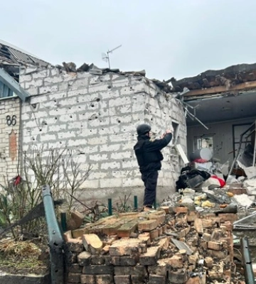 На Запоріжжі троє поліцейських поранені через атаку російського дрона