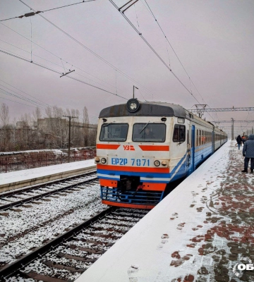 Електрички на Харківщині майже тиждень курсуватимуть зі змінами