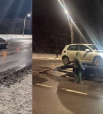 У Рівному нетверезий водій Volkswagen спричинив ДТП