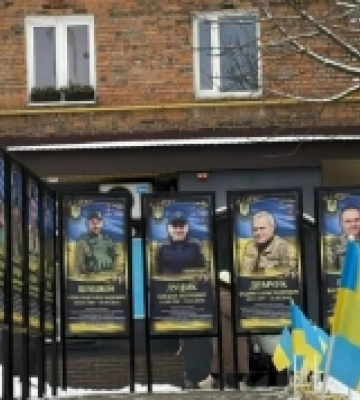 У Соснівці освятили Алею Героїв