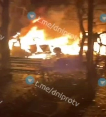 У Дніпрі відразу після тривоги почалися вибухи: місто під атакою балістики