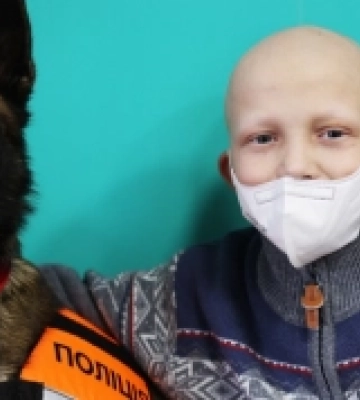 У Миколаєві діти зустрілися зі службовими собаками та отримали море позитивних емоцій
