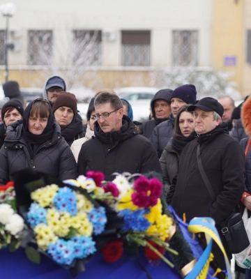 В Ужгороді попрощалися з полеглим воїном Миколою Райнишем