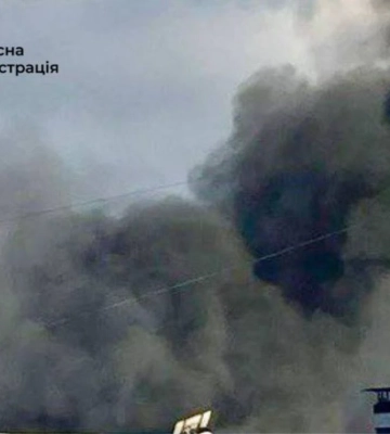 Вражеская атака по Запорожью: в городе вспыхнули пожары
