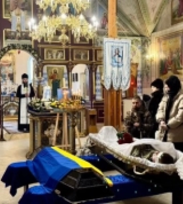 Нововолинська громада попрощалася з військовим Юрієм Кацевичем