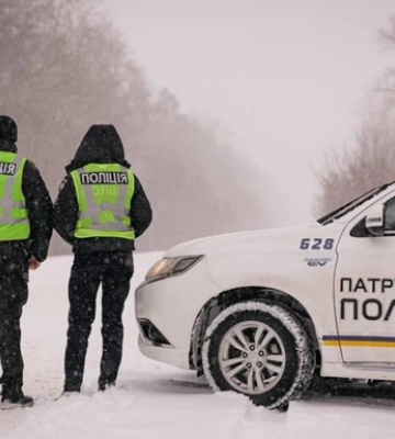 Непогода в Украине: с начала суток 29 ДТП с пострадавшими