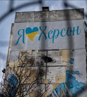 Один з районів Херсона частково без світла