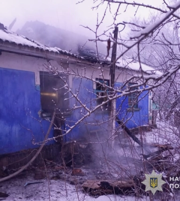 На Тернопільщині поліція встановлює обставини загибелі людини під час пожежі